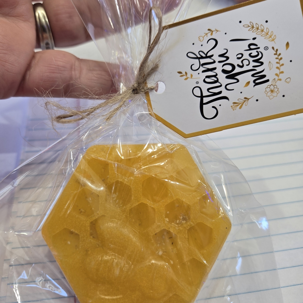 Honeycomb Scented Body Wash Bar - Yellow 3pc For $25.00